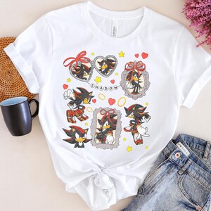 Sonic the Hedgehog Shirt, Sonic and Friend Shirt, Sonic Tails Shirt, Sonic Group Matching Shirt, Shadow the Hedgehog Party Shirt C1HA05-4