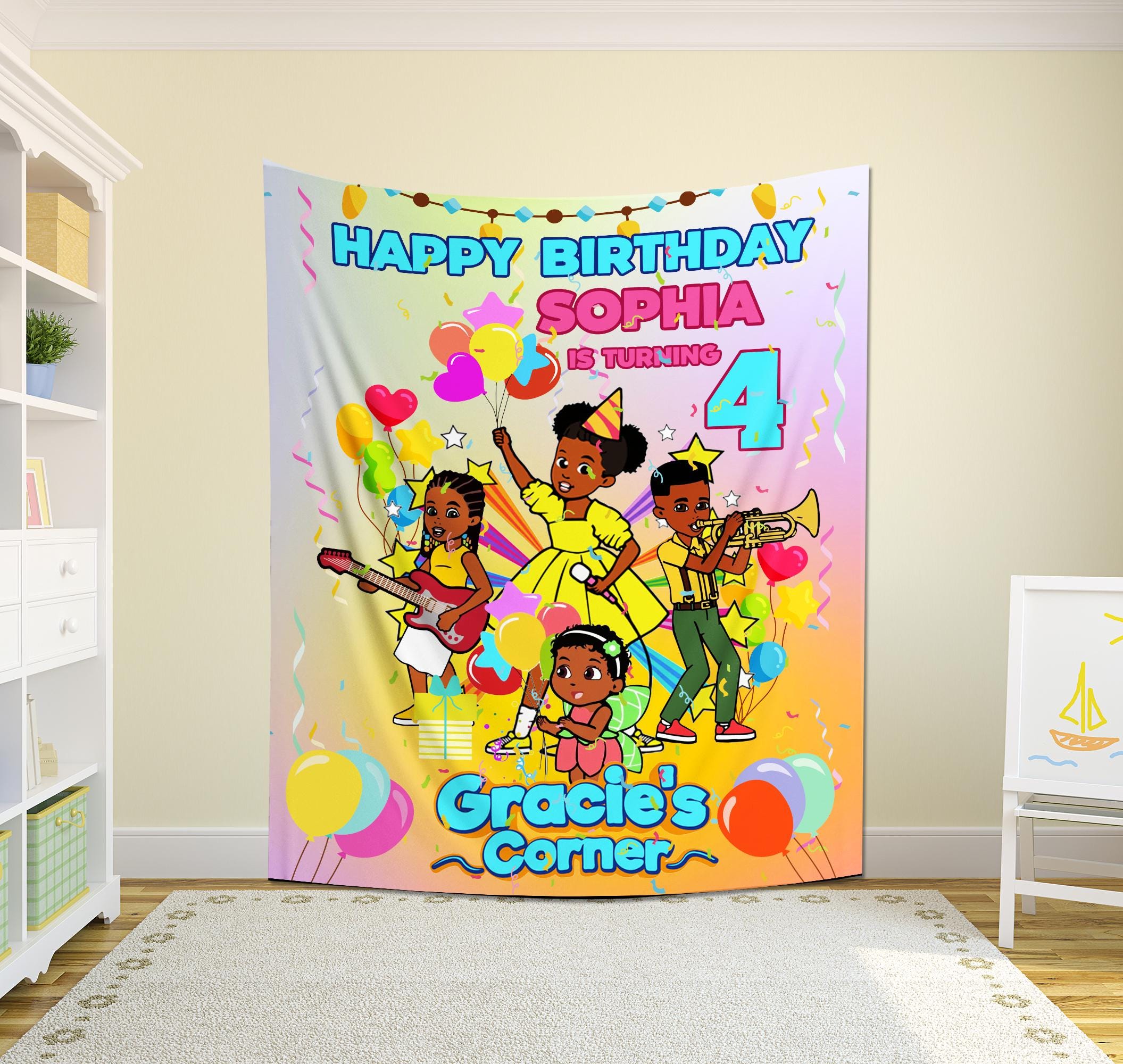 Gracie Corner Party Decorations