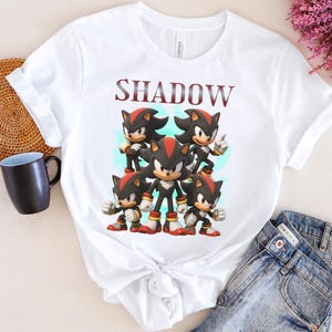 Shadow the Hedgehog Shirt, Sonic Shirt, Sonic the Hedgehog 3 Shirt C1HZ25