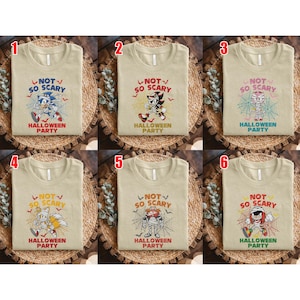 Sonic The Hedgehog Disneyland Mickey Not So Scary Halloween Party Shirt Sonic The Hedgehog Halloween Shirt Sonic Group Matching Shirt BZHO05