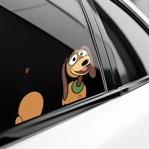 Disney Toy Story Slinky Dog Peekapoo Sticker, Waterproof for Water bottles, laptops, and more JCNU01