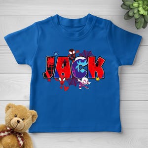 Personalized Spidey Birthday Shirt,Spidey and His Amazing Friends Family Birthday Party,Superhero Birthday Shirt,Spidey,Team Birthday D1H163