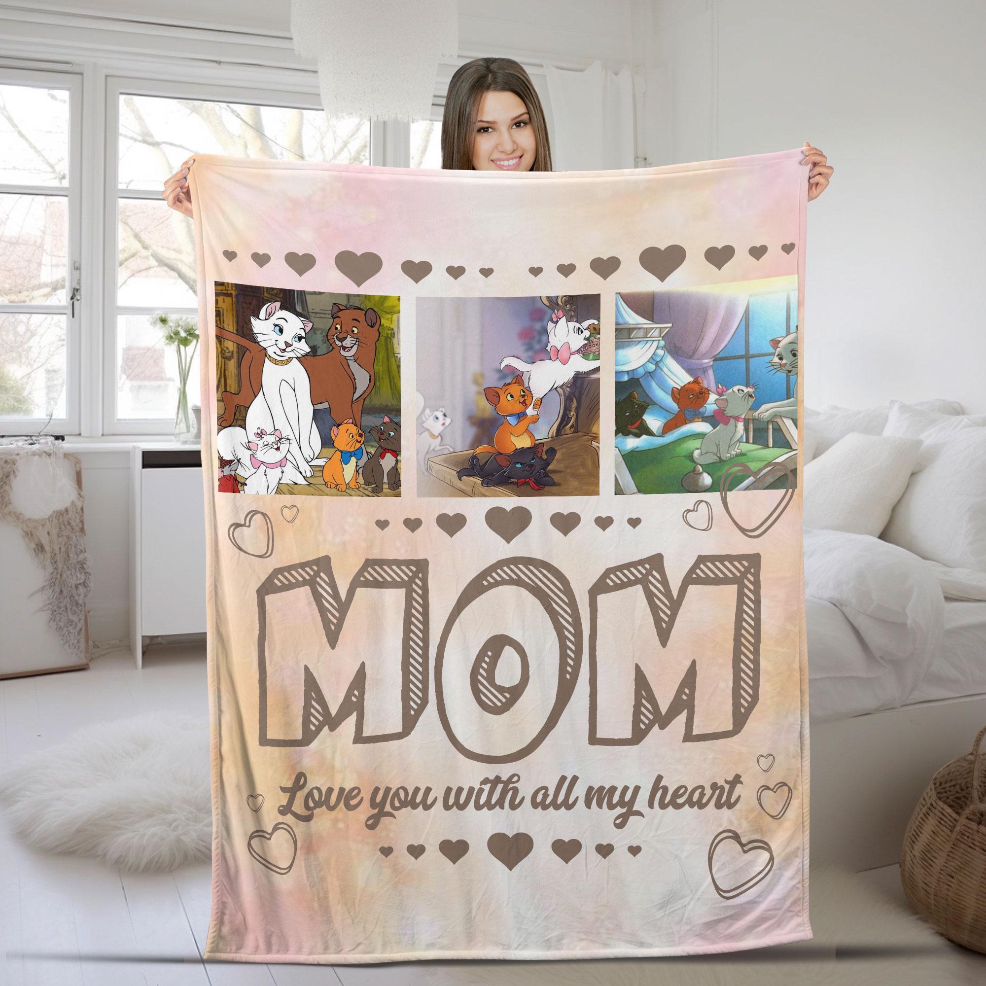 Discover MOTHER'S DAY Gift Aristocats Blanket, Aristocats Kitten Blanket, Catlovers Blanket