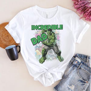Amazing Dad Shirt, Spider Man T-shirt, Father&#39;s Day Gift, Superhero Dad Shirt, Great Gift Ideas Men Daddy Papa Grandfather Shirt NGQJ09-01