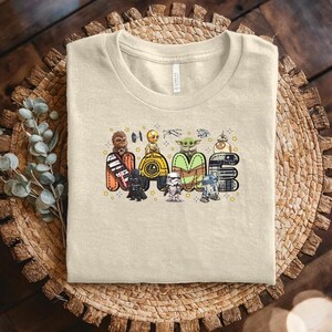 Custom Name STAR WARS Matching T-Shirt, Disneyland Matching Shirt, May The Force Be With You, Star Wars Vader Princess Leia Han Solo C1EV10