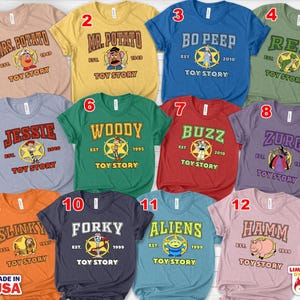 Disney Toy Story Group Shirt, Friends Shirt, Birthday Toy Story Shirt, Toy Story Group Shirt, Toy Story Shirt, Toy Story Characters CYHY20