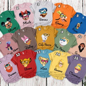 Disney Squad Shirt, Custom Disney Shirt, 2024 Disney Family Shirt, Disney Trip Shirt, Mickey & Friends Shirt, Disney Kids Shirt DZOA41