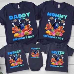 Disney Finding Nemo Shirt, Nemo and Friends T-Shirt, Finding Dory Tee, Crush and Squirt Sweatshirt, Pixar Nemo Matching Shirt BYCT17