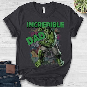 Amazing Dad Shirt, Spider Man T-shirt, Father&#39;s Day Gift, Superhero Dad Shirt, Great Gift Ideas Men Daddy Papa Grandfather Shirt NGQJ09-01