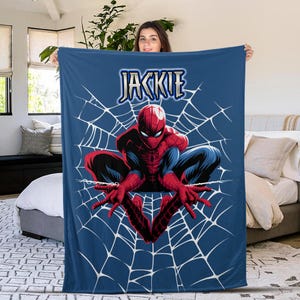 Personalized Super Hero Blanket, Group Hero Baby Blanket, Avengers Group Blanket, Personalized Name Blanket, Baby Name Blanket BXIS26