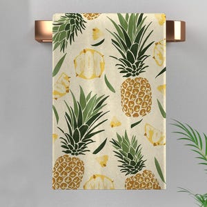 Subtle F*ck Trump Hand Towel, Pineapple Kitchen Towel, Anti Trump Towel,Bathroom Towel, FDT, Political Home Decor, Anti Maga Towel NGR104