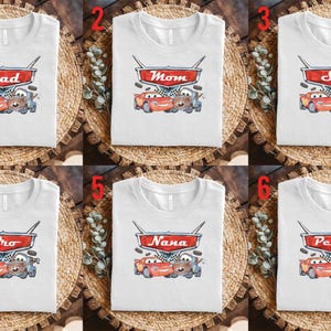 Lightening McQueen Birthday Boy Shirt, Disney Cars Birthday T-Shirt, Tow Matter Birthday Party Tee, Pixar Birthday Sweatshirt BZEF10