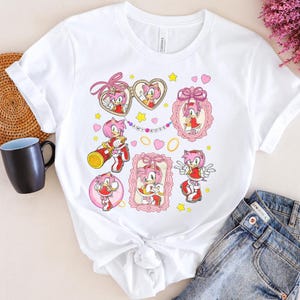 Sonic the Hedgehog Shirt, Sonic and Friend Shirt, Sonic Tails Shirt, Sonic Group Matching Shirt, Shadow the Hedgehog Party Shirt C1HA05-1