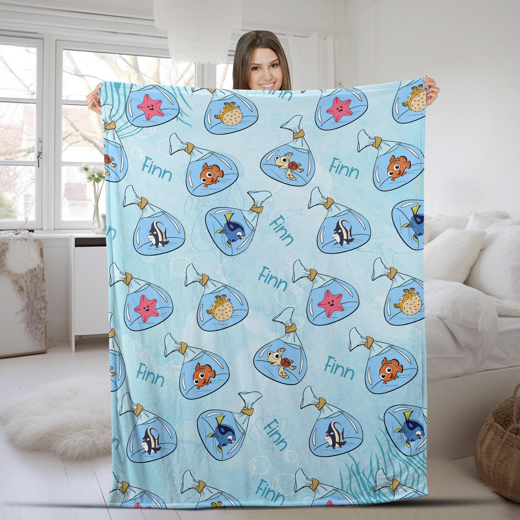 Discover Finding Dory Fleece Blanket, Finding Dory Blanket, Finding Nemo Dory Blanket