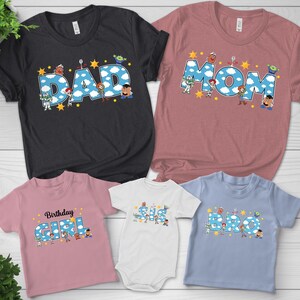 Toy Story Birthday Shirt, Custom Disney Birthday Boy Shirt, Toy Story Birthday Family Shirt, Custom Toy Story, Birthday Girl Gift Tee D1EX55