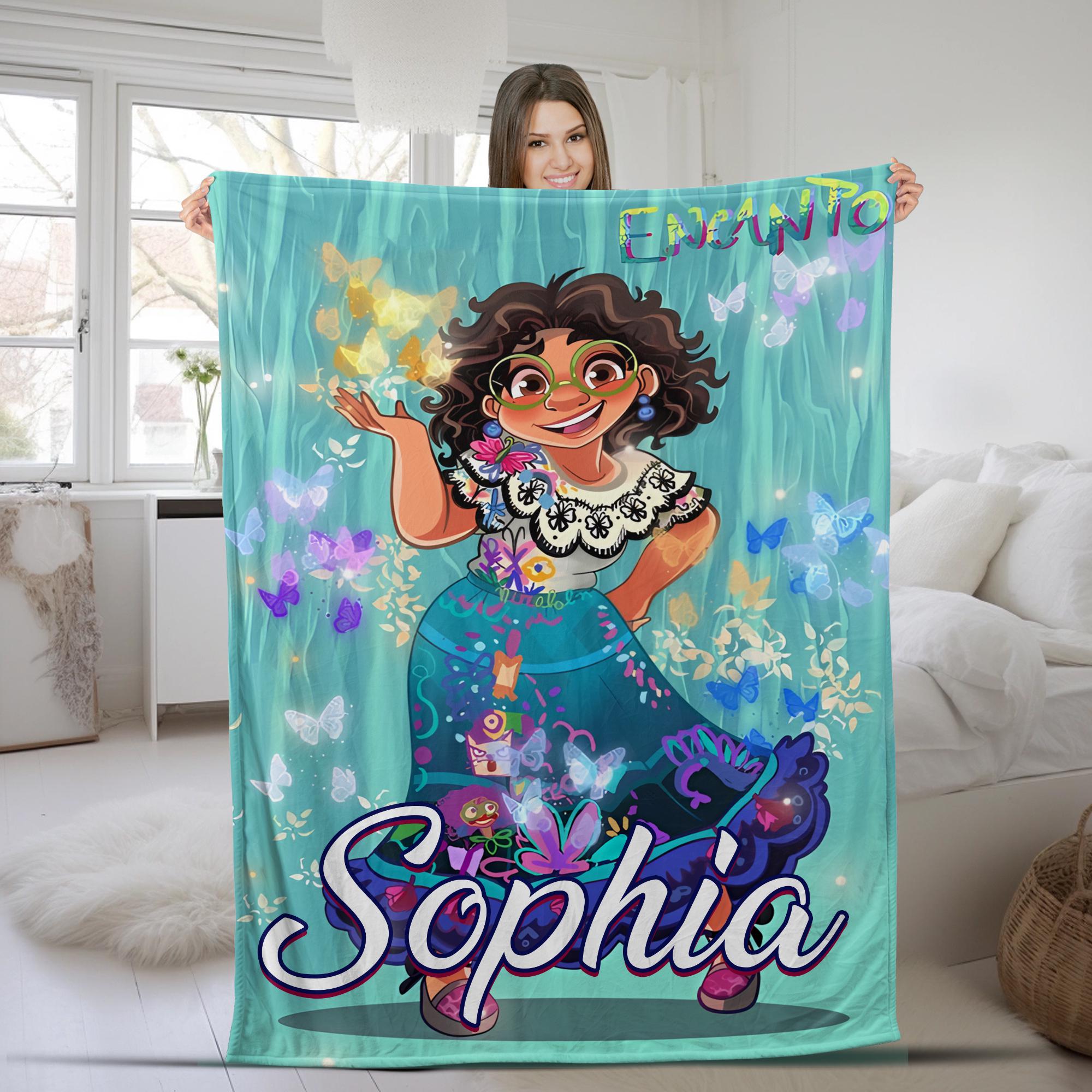 Discover Personalized Name Encanto Blanket, Encanto Movie Blanket, Gift Ideas