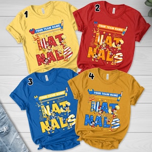 Personalized Disney UCA All Star Nationals 2025 Tee,Mickey & friends WDW Cheerleading and Dance Championships, Custom Cheerleader Tee BZBK16