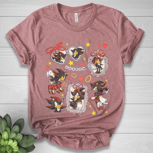 Sonic the Hedgehog Shirt, Sonic and Friend Shirt, Sonic Tails Shirt, Sonic Group Matching Shirt, Shadow the Hedgehog Party Shirt C1HA05-4