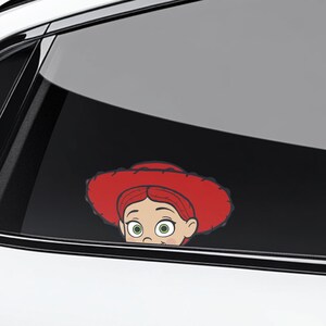 Disney Toy Story Woody Buzzlightyear Jessie Peekapoo Sticker, Waterproof for Water bottles, laptops, and more, Disney Stickers JCNU02-2