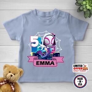 Personalized Spidey Birthday Shirt,Spidey and His Amazing Friends Family Birthday Party,Superhero Birthday Shirt,Spidey,Team Birthday D1EZ24