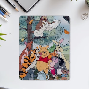 Winnie the Pooh Jigsaw Puzzle - Etsy