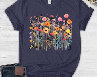 Subtle Floral Anti Trump shirt,Fuck Trump Floral Tee,Protest Trump tee,Resist Trump tee,FDT tee,Anti Trump Apparel,Anti Trump Outfit BZCV07