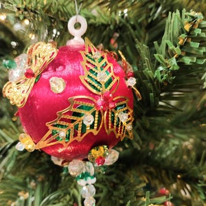 Christmas Ornament (poinsettia)