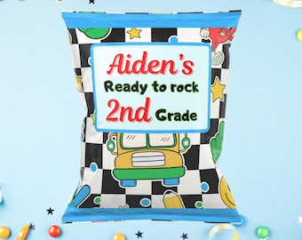 Modelo de saco de salgadinhos - Back2School