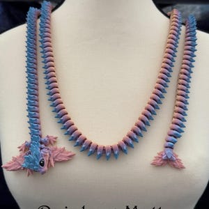 The Whimsical Dragon Wrap Necklace