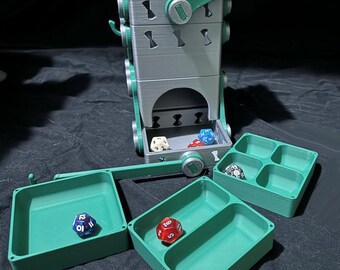negozio sigarette elettroniche vercelli Compact Die Roller for D&D – Perfect Gift for New or Experienced Players,  Eco-Friendly PLA Plastic with Modi Boxi Designs – Fellowship of the Print