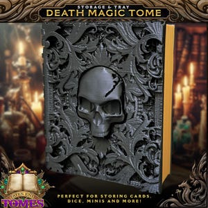 Tomes of Magic - Magic: The Gathering geïnspireerde opbergdoosjes - opberger voor kaarten, dobbelstenen en miniatuur, het ultieme gamingaccessoire