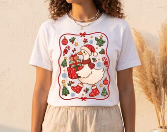 Christmas Duck PNG | Festive Holiday Seasonal Artwork | Digital Download