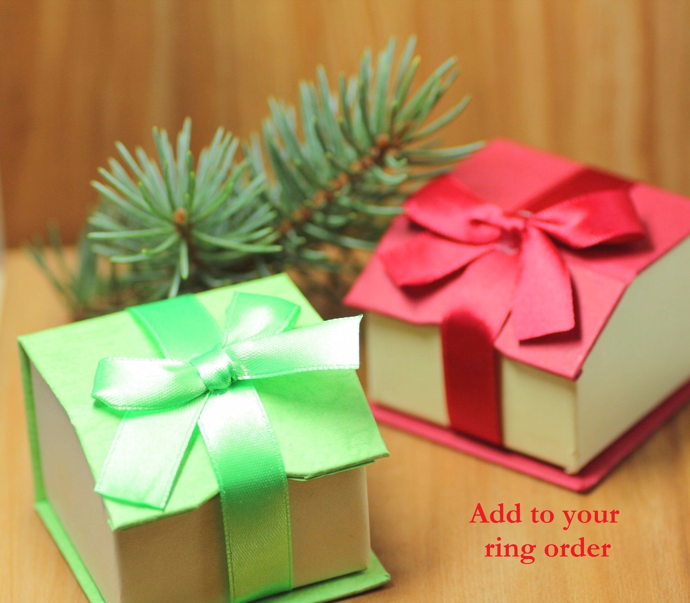 Gift wrapping for rings Gift box for ring Gift wrap Etsy