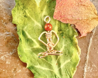 Mother Earth Pendant Gold Filled~ Fertility Goddess Necklace ~ Mother Nature Jewelry ~ Motherhood Necklace ~ Mother Earth Necklace
