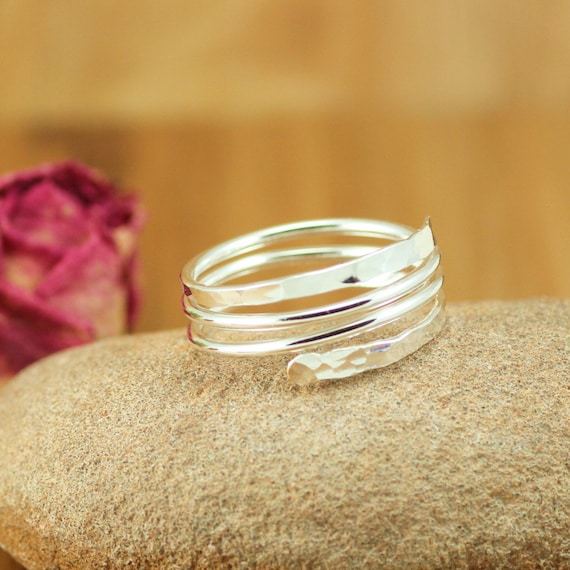 Wrapped open 2024 infinity ring