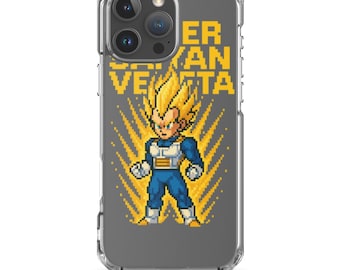 Custodia trasparente SSJ Vegeta per iPhone®