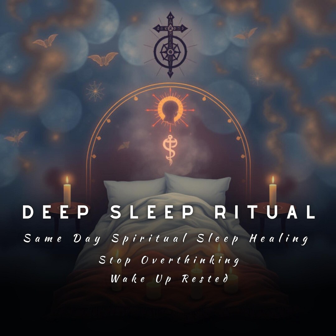 Deep Sleep Spell for Insomnia, Stress & Overthinking Relief • Same Day ...