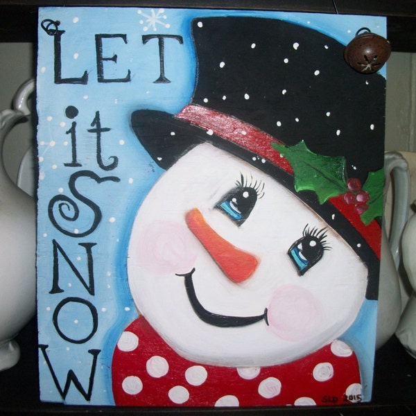 snowman sign, snowman christmas sign, christmas decor, christmas decoration, snowman decor, holiday decor, wall decor, christmas gift, gift