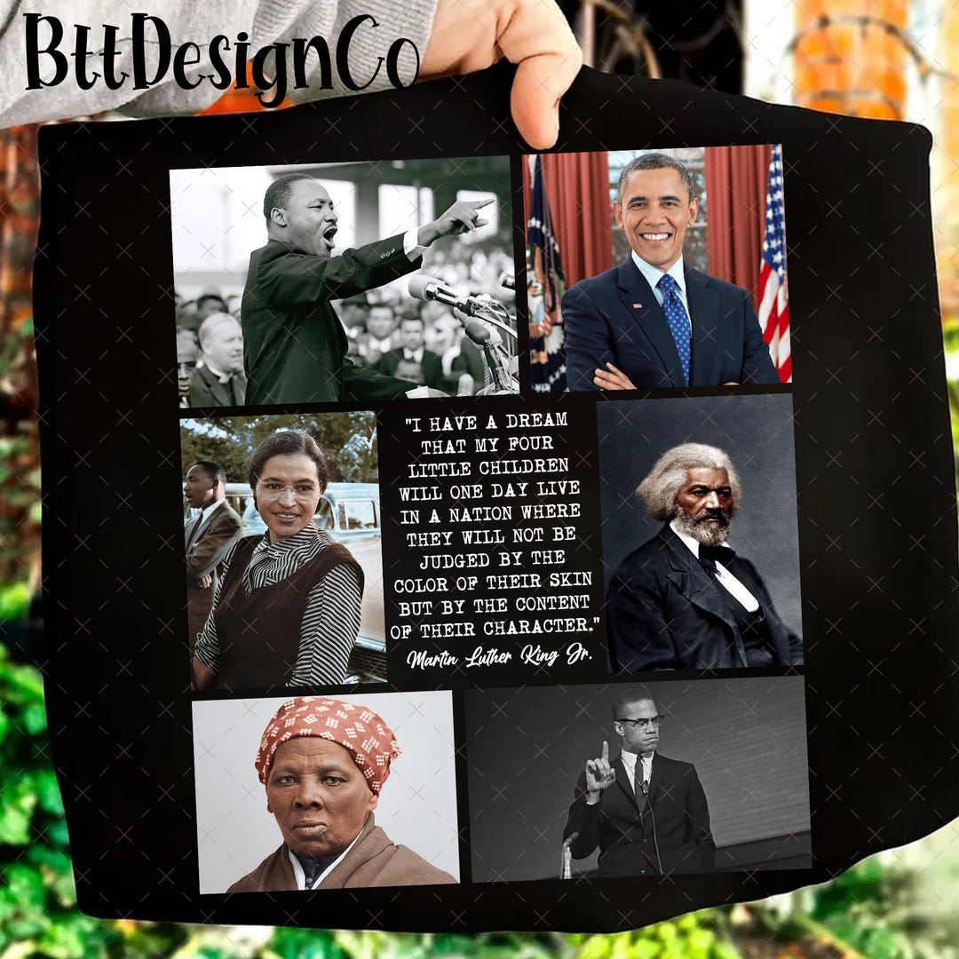 Black History Month Civil Rights Leaders Png, Black History Month Png ...