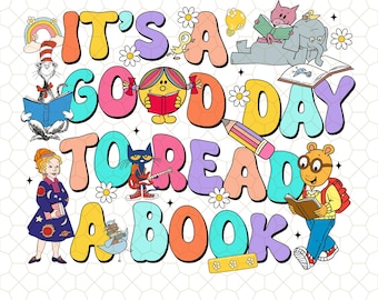 本を読むのに良い日です 児童書 png、先生への贈り物、学校司書、読書教師、読書好きへの贈り物、本好き、学校司書