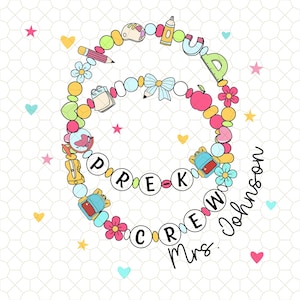 Personalized Pre-K Teacher Png, Custom Name Teacher Pre K Png, Custom Name Teacher Png, Back to School Teacher Png, Custom Pre-K Teacher Png