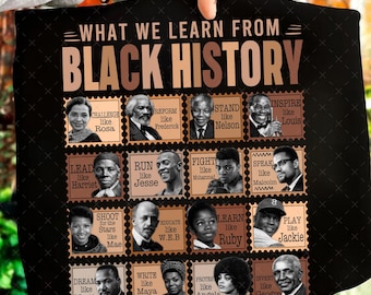 Black History png, Vad vi lär oss av Black History Month png, Afroamerikansk png, Black History Matter png, Black History Teacher Shirt png