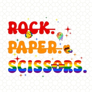 Rock Paper Scissors LGBTQ  Png, Gay Coquette Bow Png, Rainbow LGBT Bow Png, Lgbtq png, Coquette LGBT Png, Gay Lgbt, Lgbt quotes