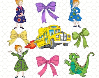 Teacher The Magic School Bus Png, Ms Frizzle Back To School Png, Take Chance Make Mistakes Get Messy Png, Seatbelts Everyone Png