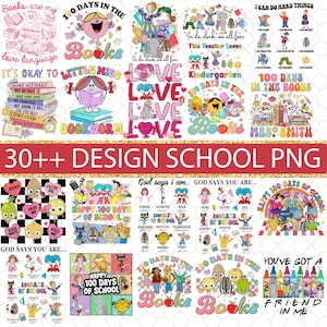 Lot de 30 + + + lire des livres pour enfants au format png, club bibliothèque des enseignants de la maternelle, lire des personnages de livres pour enfants au format png, citations des enseignants au format png