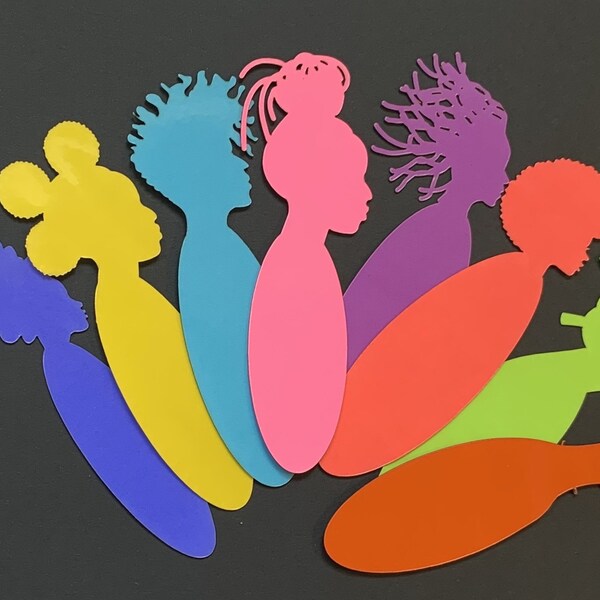 The African American Crown Act Natural Hair Bookmarks Set