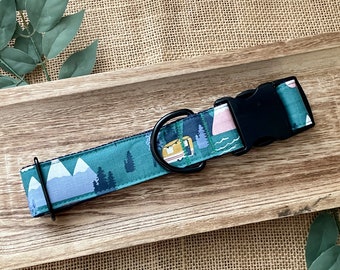 1.5" Campsite Dog Collar | Wide Dog Collar