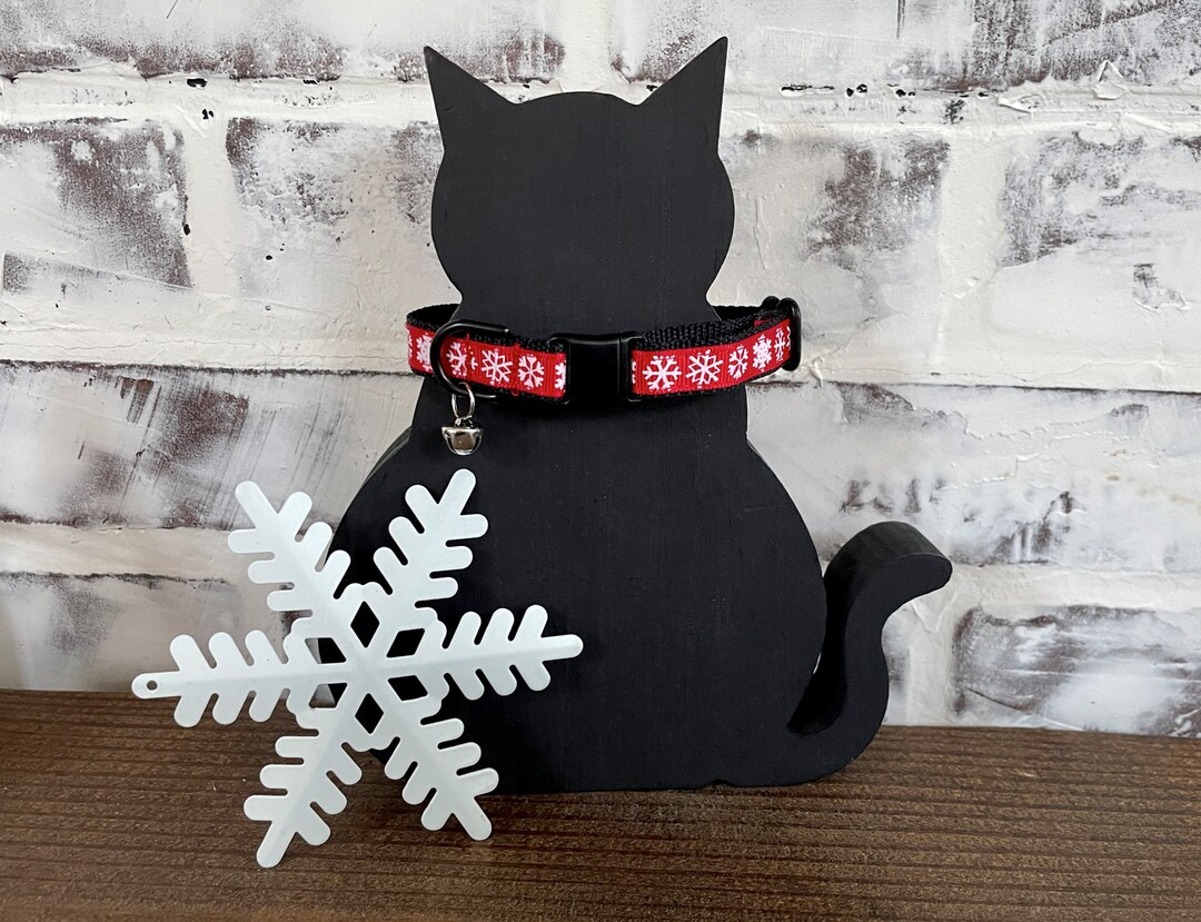 Snowflake Cat Collar Etsy