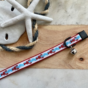 Lobster cat collar | Summer Beach cat collar