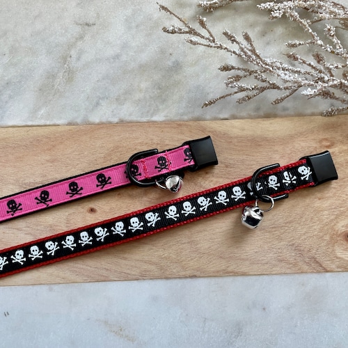 Pirate Cat Collar Skull and Crossbones Cat Collar Etsy